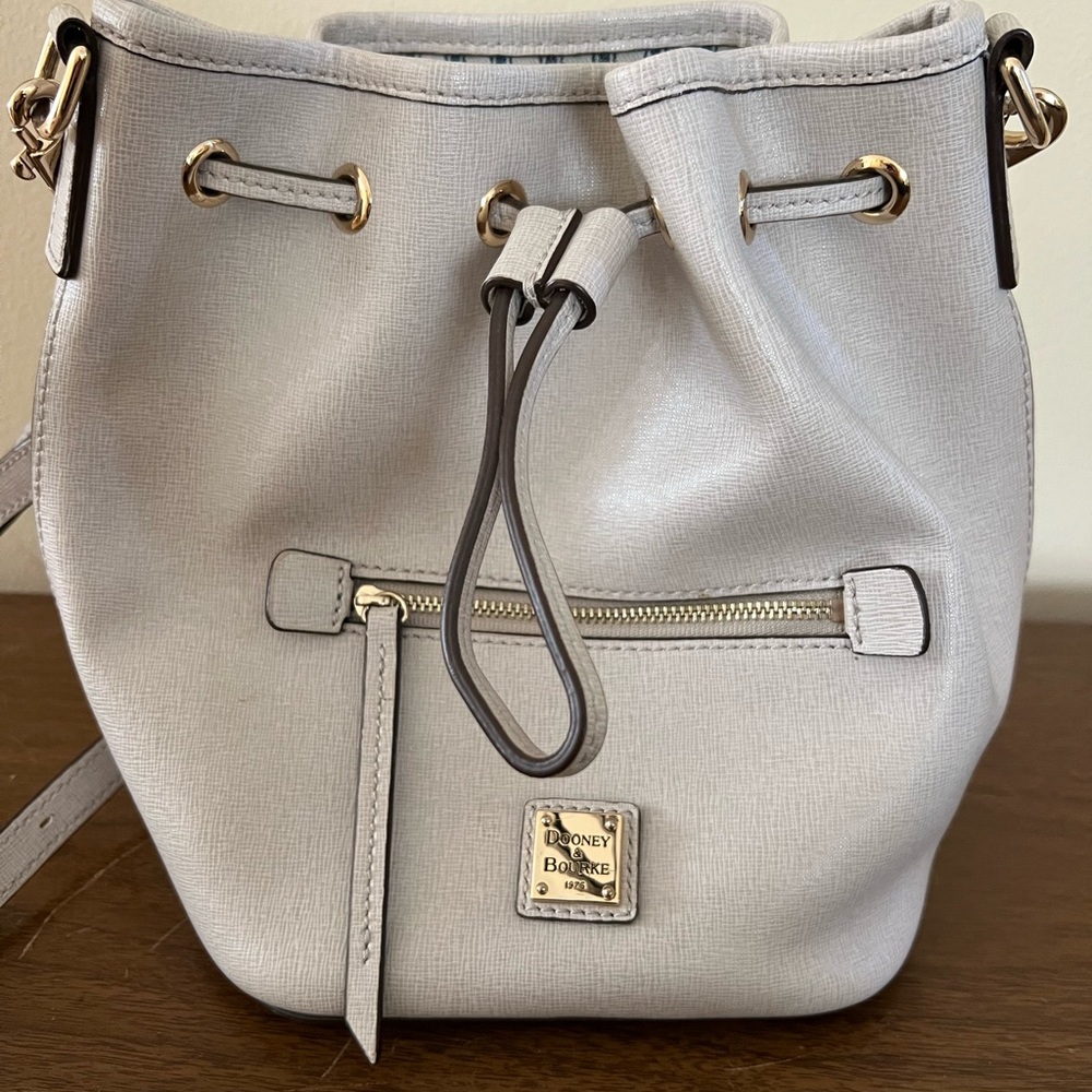 Dooney & Bourke Cream Shoulder Bag